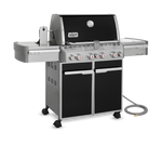 Weber Summit E-470 4-Burner 88,800 BTU Natural Gas BBQ in Black - 7271001