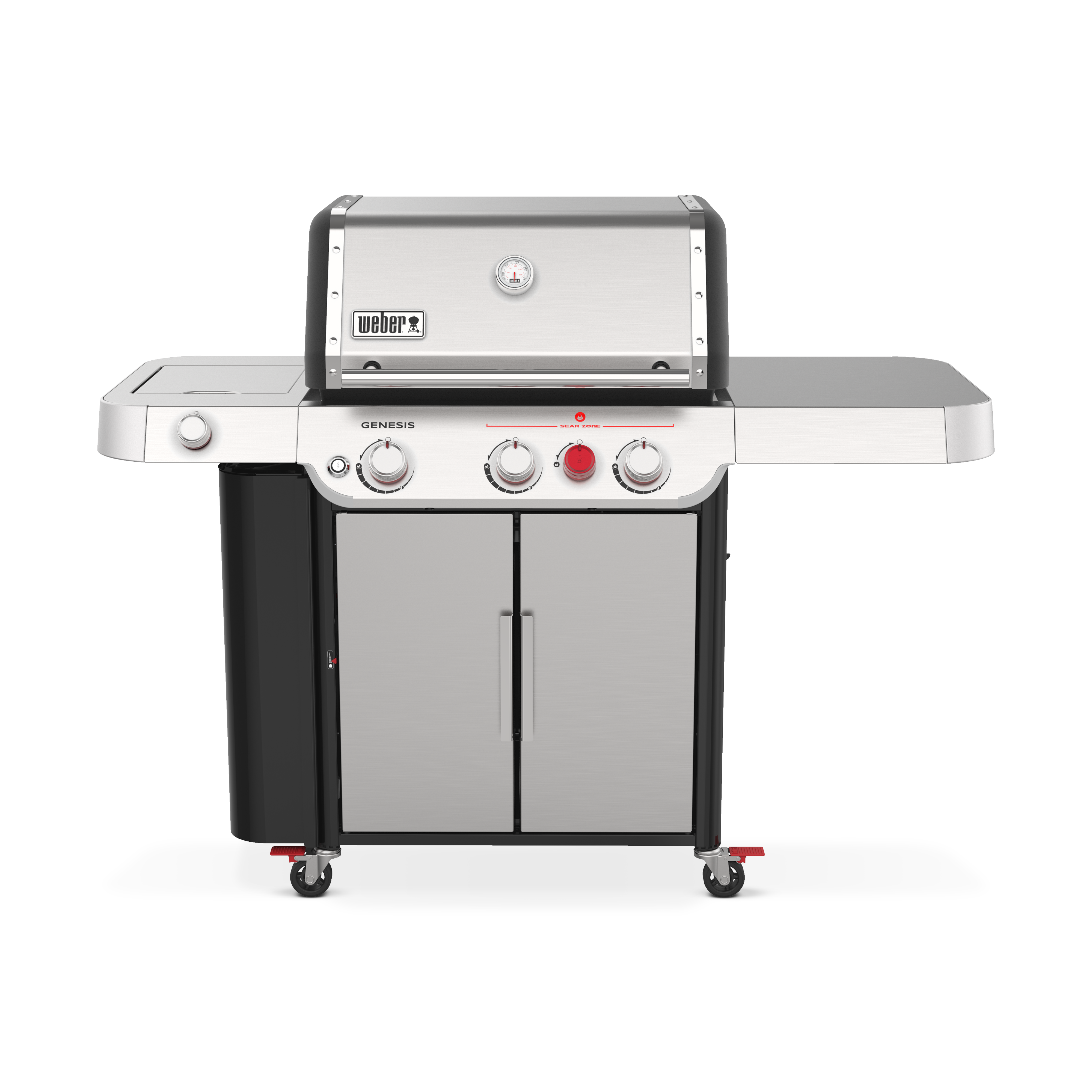 Weber Genesis Stainless Steel S-335 3-Burner 64,000 BTU Propane BBQ - 35400001