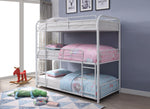 Tripley I - Full Bunk Bed - White