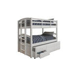 Kanye Twin Bunk Bed - White
