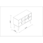 Lukulu TV Stand - White