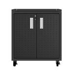Maximus 31.5" Mobile Garage Cabinet with Shelves - Charcoal Grey