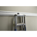 4' Wide Geartrack® Channels (2-pack) - Light Gray Wall Accessory