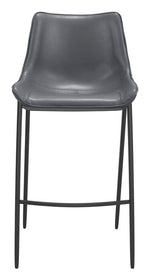 Teglberg Bar Height Stool - Dark Grey/Black - Set of 2