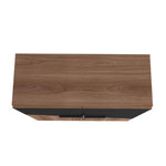 Velling Low Cabinet - Brown/Black