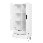 Velling Tall Cabinet - White