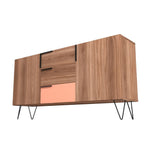 Velling 63" Sideboard - Brown/Pink