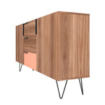 Velling 63" Sideboard - Brown/Pink