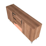 Velling 63" Sideboard - Brown/Pink