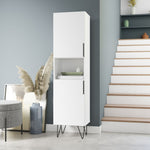 Velling Bookcase Cabinet - White