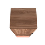 Velling Bookcase Cabinet - Brown/Pink
