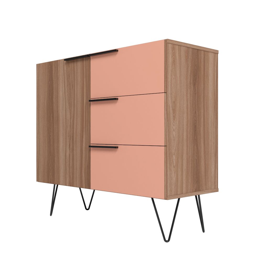 Velling Dresser - Brown/Pink