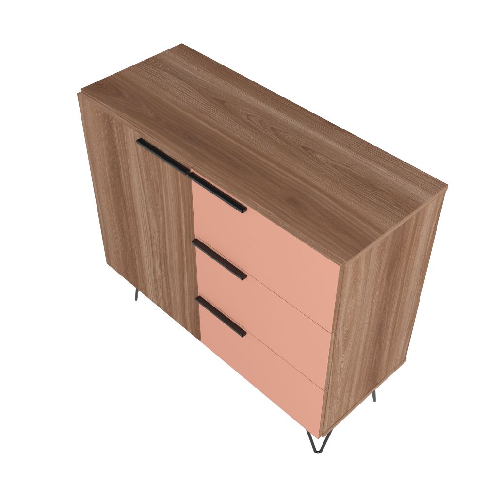 Velling Dresser - Brown/Pink