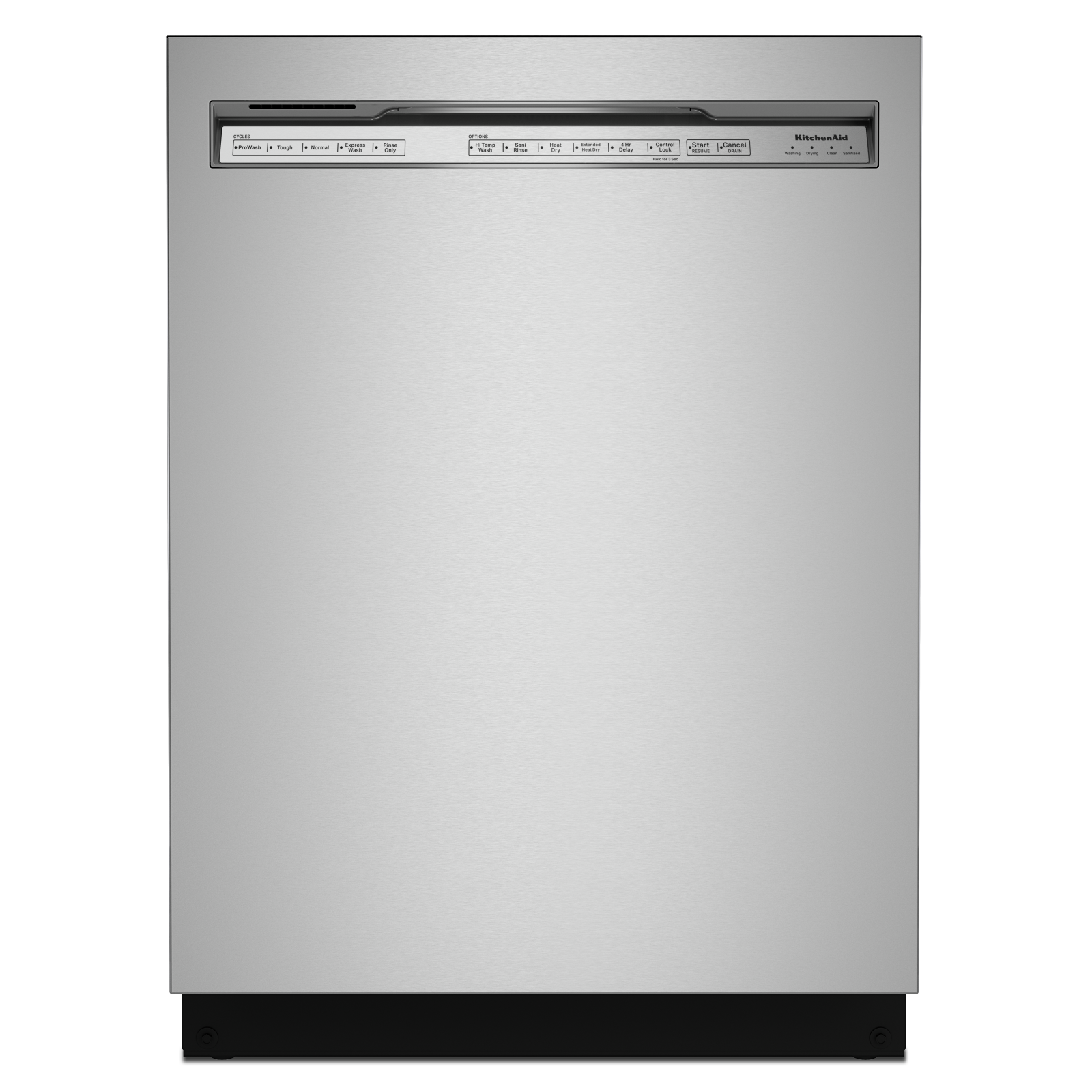 KitchenAid 24" Stainless Steel with PrintShield™ Finish Dishwasher (39 dBA) - KDFE204KPS