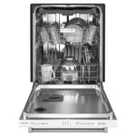 KitchenAid 24" White Dishwasher with Third Rack (39 dBA) - KDTE204KWH