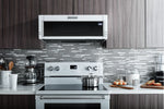 KitchenAid White Low Profile Over-the-Range Microwave and Hood Combination (1.1 Cu.Ft.) - YKMLS311HWH