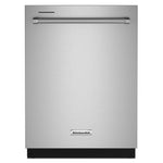 KitchenAid® PrintShield Stainless 24" Dishwasher with Towel Bar Handle - KDTM404KPS