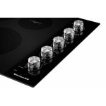 KitchenAid Black 30" Electric Cooktop - KCES550HBL