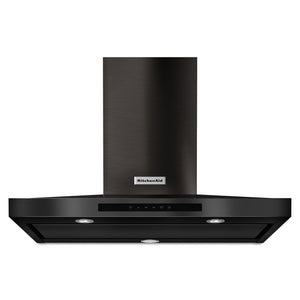 KitchenAid Stainless Steel with PrintShield™ Finish 36" 585 CFM Wall-Mount 3-Speed Canopy Hood - KVWB606HBS