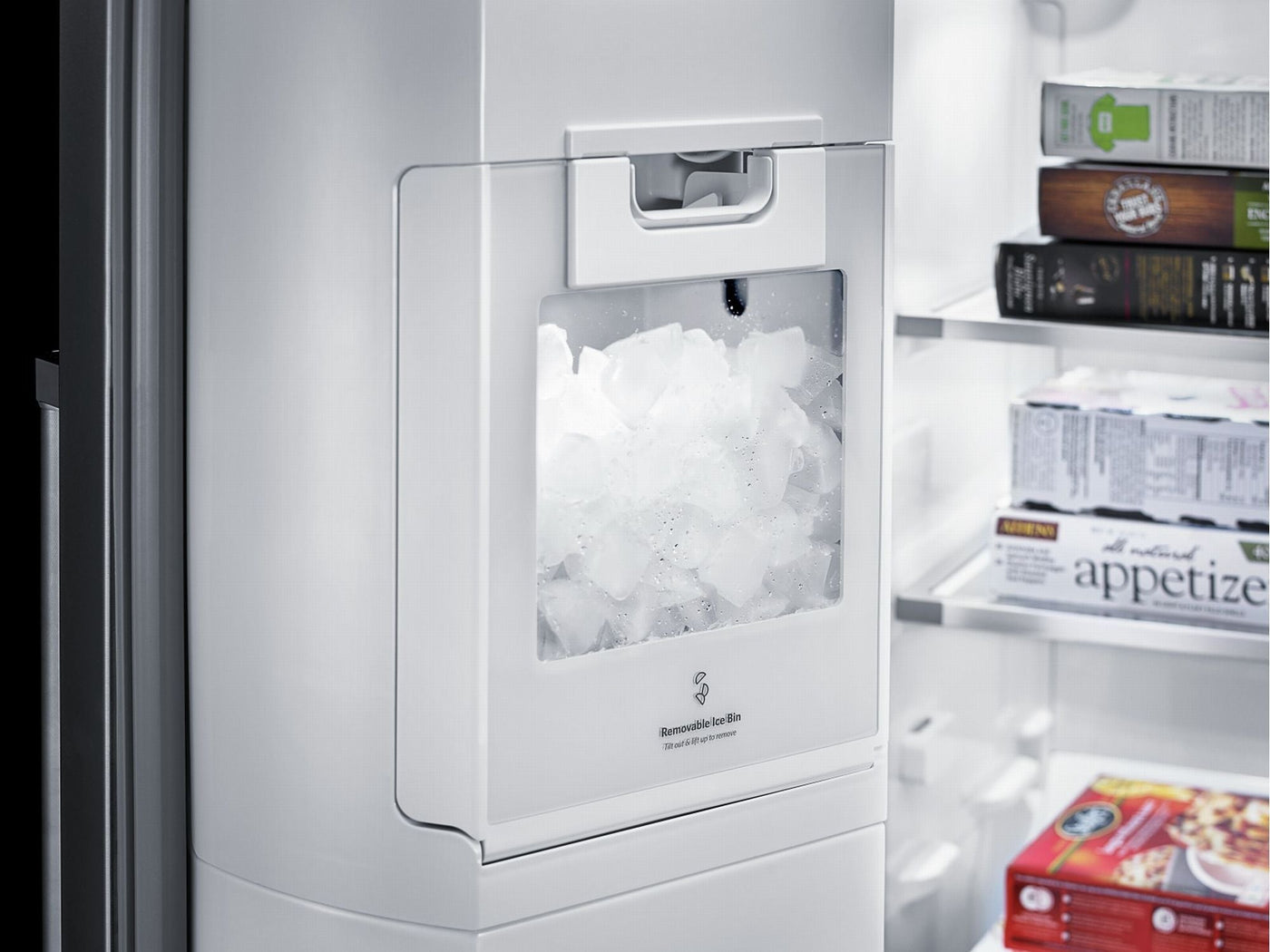 KitchenAid PrintShield Stainless Side-by-Side Refrigerator (19.9 Cu.Ft.) - KRSC700HPS