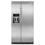 KitchenAid PrintShield Stainless Side-by-Side Refrigerator (19.9 Cu.Ft.) - KRSC700HPS