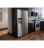 KitchenAid PrintShield Stainless Side-by-Side Refrigerator (19.9 Cu.Ft.) - KRSC700HPS