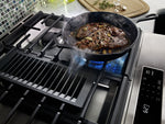 KitchenAid Stainless Steel Downdraft Dual Fuel Range (6.4 Cu.Ft.) - KSDG950ESS