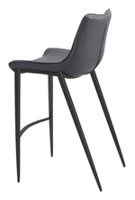 Teglberg Bar Height Stool - Dark Grey/Black - Set of 2