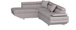Ben Upholstered Sleeper Sectional - Grey