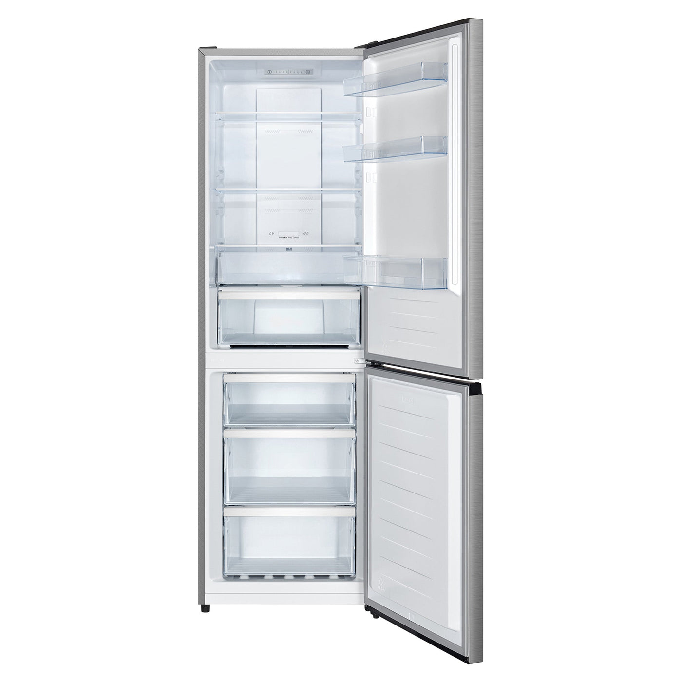Hisense Titanium Bottom Mount Fridge (10.7 Cu.Ft.) - RB12A2CSE