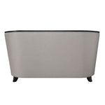 Sola Ash Wood Loveseat - Beige