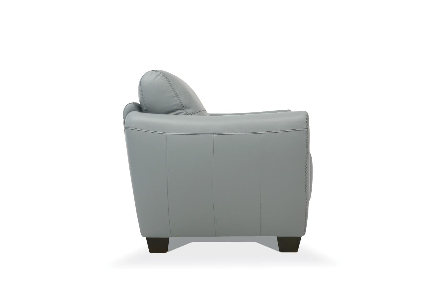 Jon Perse Leather Sofa - Hush Grey