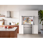 Bosch 800 Series Stainless Steel Counter-Depth 4 Door Refrigerator Rececssed Handle - (B36CL80ENS)