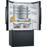 Bosch 800 Series Black Stainless Steel Counter-Depth French Door Refrigerator - B36CT80SNB