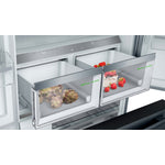 Bosch 800 Series Black Stainless Steel Counter-Depth French Door Refrigerator - B36CT80SNB