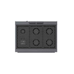 Bosch 36" Industrial Style Duel-Fuel Range Black Stainless Steel - HDS8645C