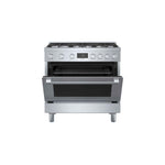 Bosch 36" Industrial Style Duel-Fuel Range Stainless Steel - HDS8655C