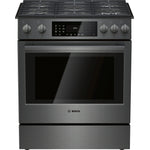 Bosch 30" Black Stainless Steel Full Gas Slide-In Range - HGI8046UC