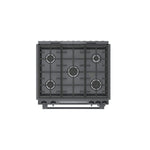 Bosch 30" Black Stainless Steel Full Gas Slide-In Range - HGI8046UC