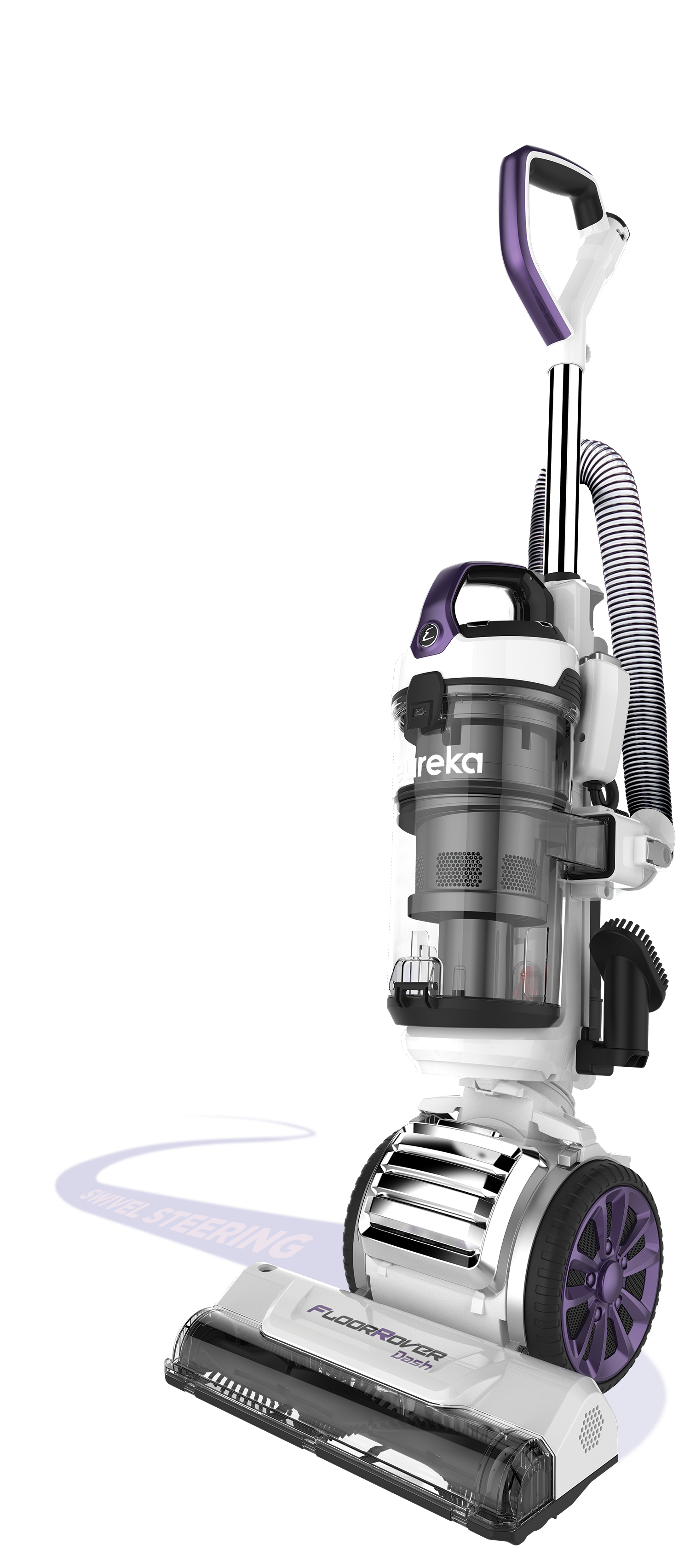 Eureka FloorRover Dash Upright Vacuum with No Loss of Suction - NEU526C