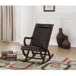 Arthur Rocking Chair - Espresso/Walnut