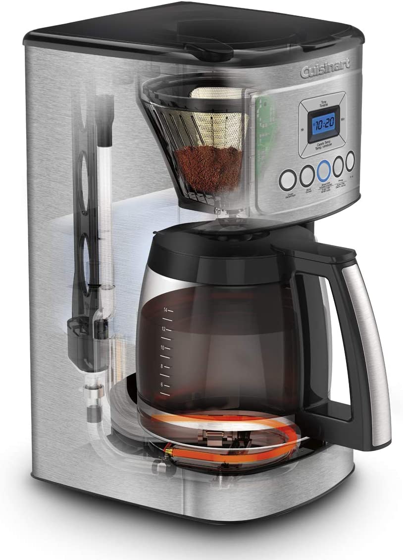 Cuisinart Silver 14-Cup Programmable Coffeemaker - DCC-3200C