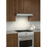 Broan Stainless Steel 30" 650 Max CFM Under-the-Cabinet Range Hood - ERLE130SS