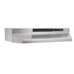 Broan Stainless Steel 30" 210 Max CFM Under-the-Cabinet Range Hood - BU230SS