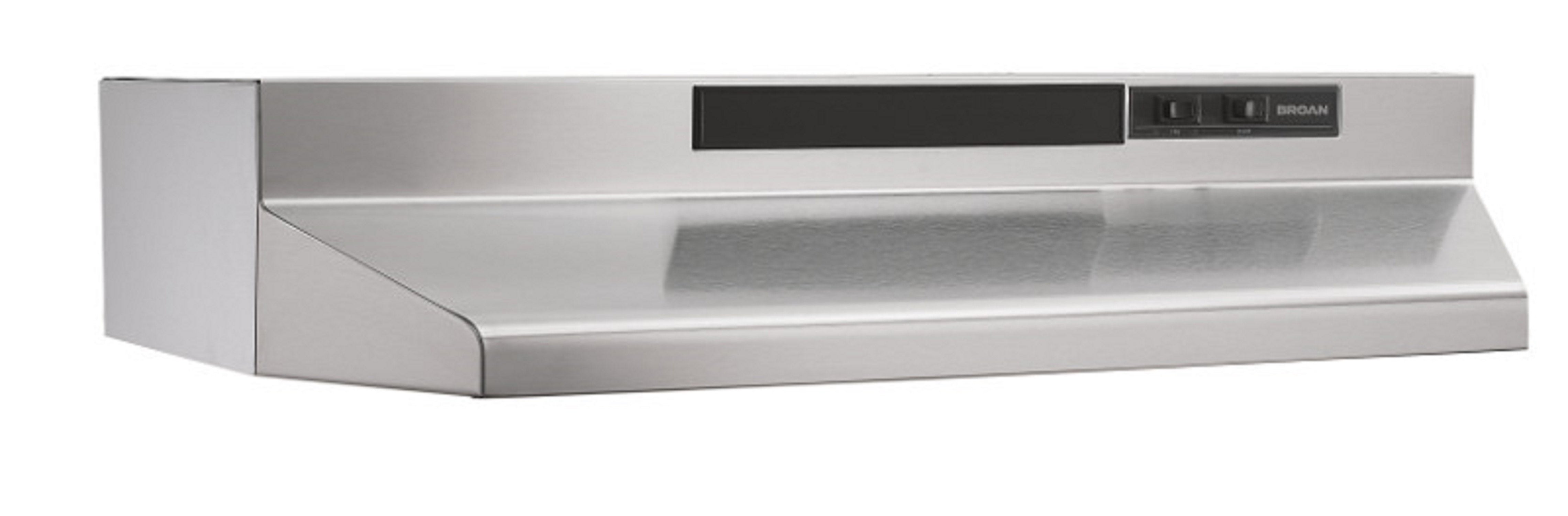 Broan Stainless Steel 30" 210 Max CFM Under-the-Cabinet Range Hood - BU230SS