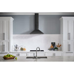 Broan Black Stainless Steel 30" 460 Max CFM Pyramidal Chimney Range Hood - EW4830BLS