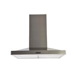 Venmar Black Stainless Steel 30" 600 Max CFM Pyramid Chimney Range Hood - VCS55030BSL