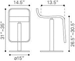 Matami Bar Stool - Black