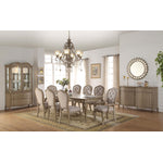 Plumage Hutch and Buffet - Antique Taupe