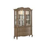 Plumage Hutch and Buffet - Antique Taupe
